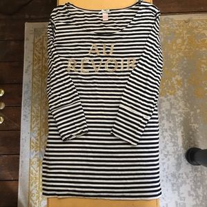 Sequin Au Revoir top